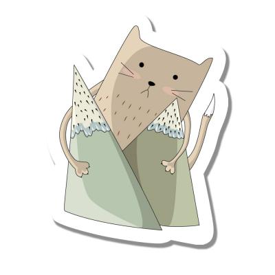Наклейка Горный Кот