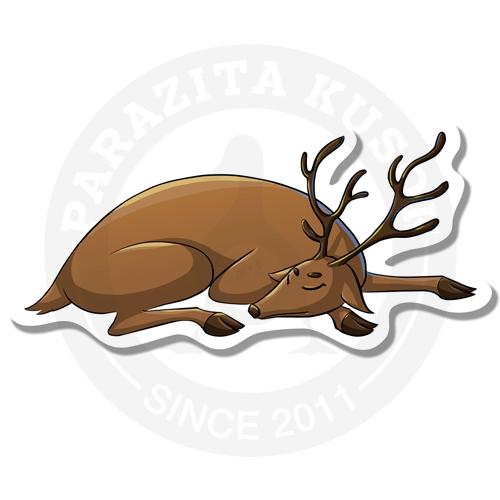 Наклейка Олень