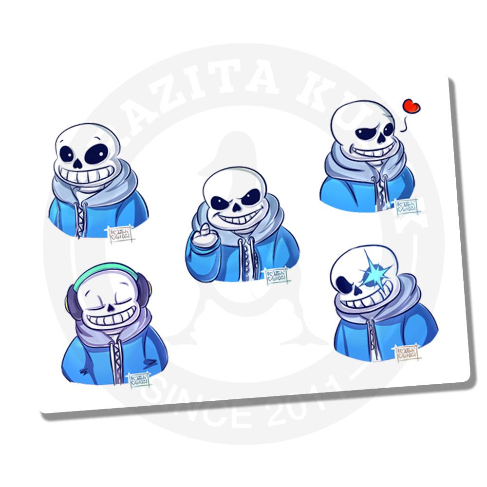 Наклейки Undertale Sans