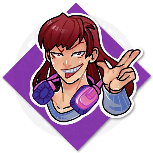 Наклейка Nerf this! Дива / Overwatch