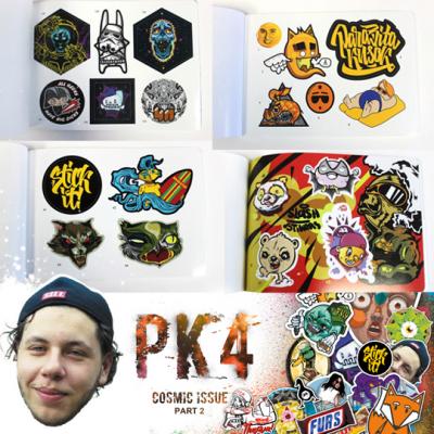 Книга с наклейками «Parazita Kusok 4.2 - COSMIC ISSUE»
