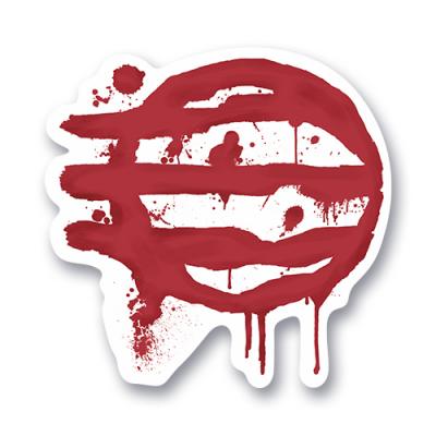 Стикер знак  из игры Hotline Miami
