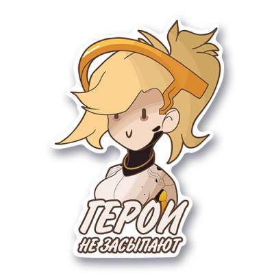 Стикер "Ночные герои" / "Overwatch"