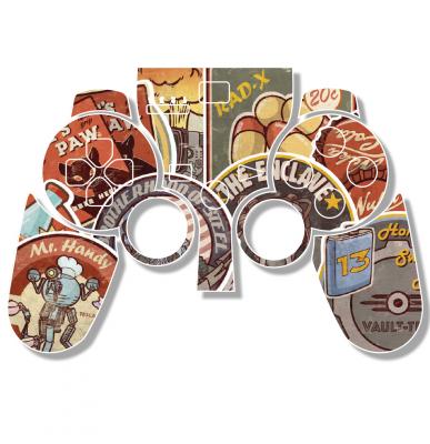 Наклейка на джойстик PS3 "Фаллаут"