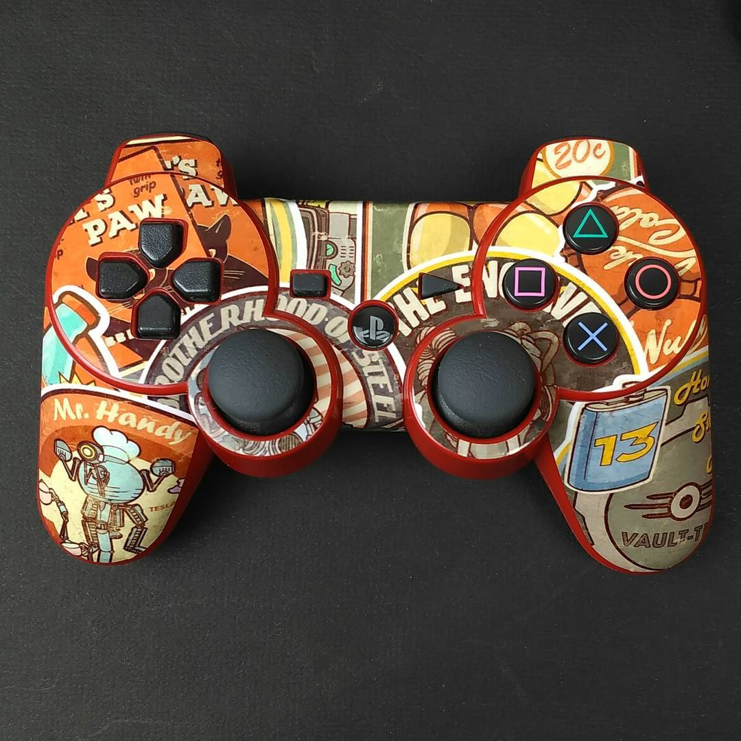 Купить наклейки на джойстик Наклейка на джойстик PS3 "Фаллаут ...