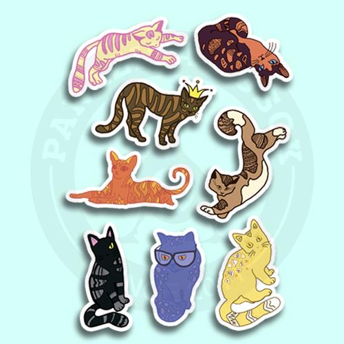 Купить стикерпак Котики - Стикерпаки