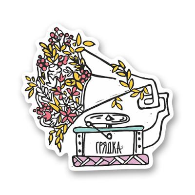 Стикер "Экостикер от Грядки"