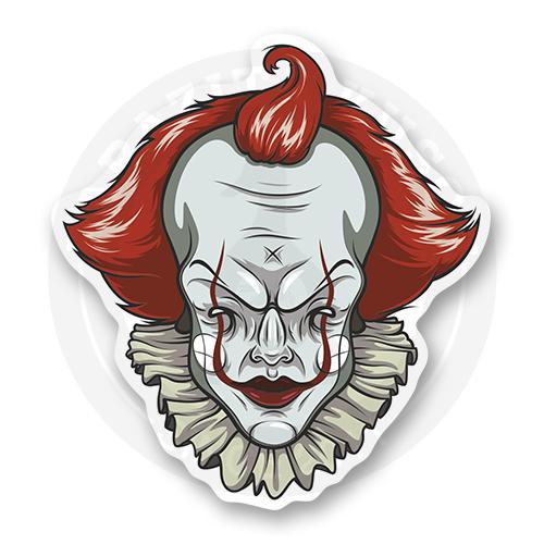 Стикер "Клоун Пеннивайз" / "Оно"