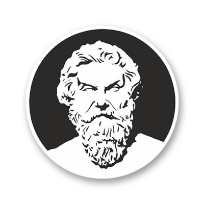 Стикер "Философ"