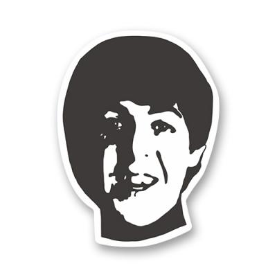 Стикер "Пол Маккартни" / "The Beatles"