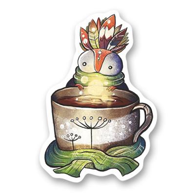 Стикер "Маленький любитель чая"