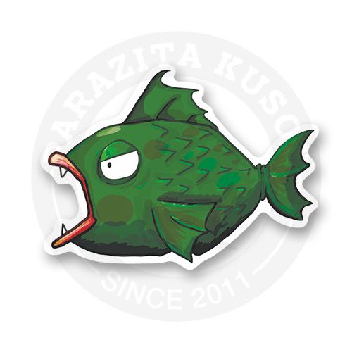 Купить стикер Стикер "Вот она - рыба моей мечты!" - Рыбы