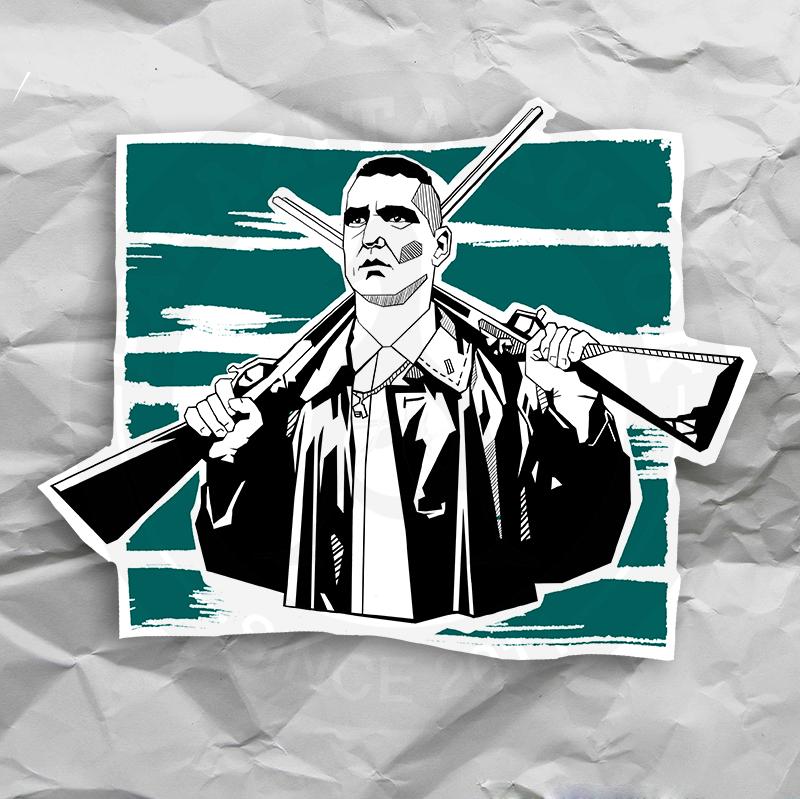 Купить стикер Стикер Большой Крис - Знаменитые люди
