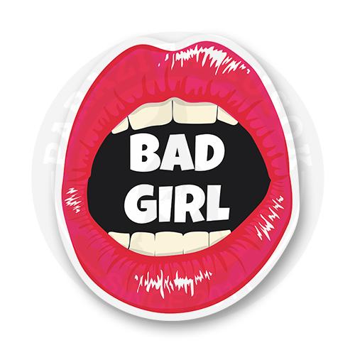 Стикер "Bad girl". 
