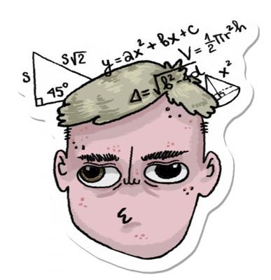 Стикер &laquo;Умник&raquo;