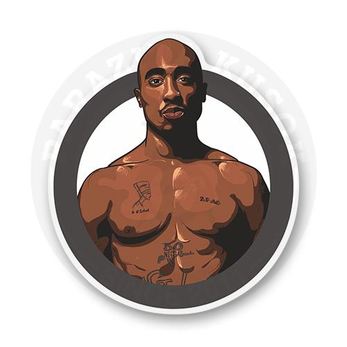 Стикер "2PAC"