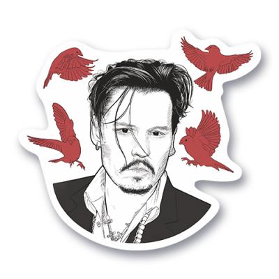 Стикер "Джонни Депп"