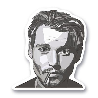 Стикер "Джонни Д."