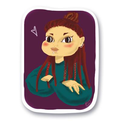 Стикер Дредушка