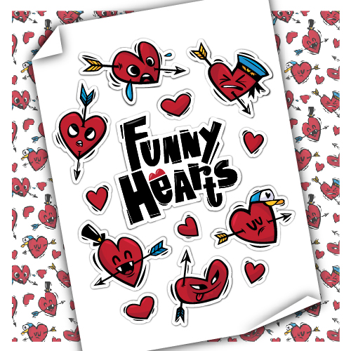 «Funny hearts»