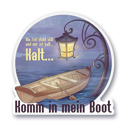 Komm in mein Boot