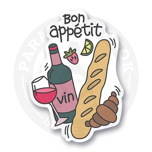 Стикер "Bon appetit"