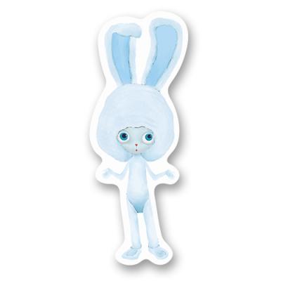 Стикер "Ушастик без друзей"