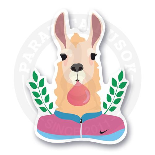 Стильный лама