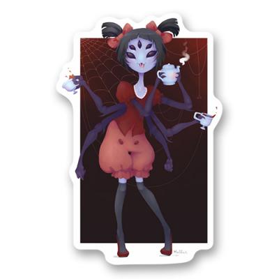 Стикер "Muffet из Undertale"