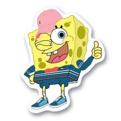 Стикер "Очень модный Спанч-боб"