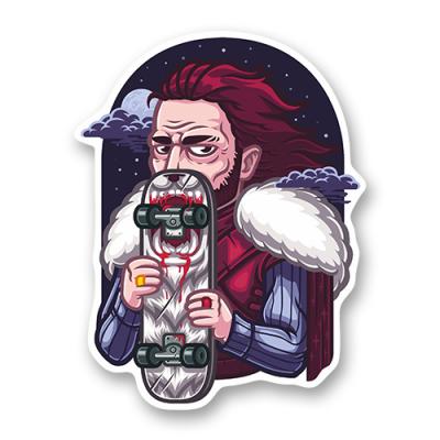 Стикер "Старк - скейтер"