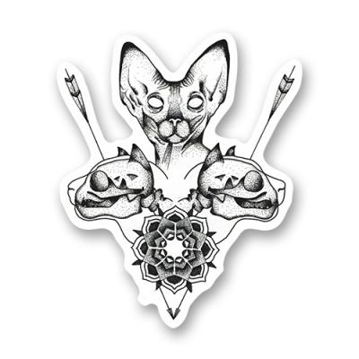 Стикер "Коты"